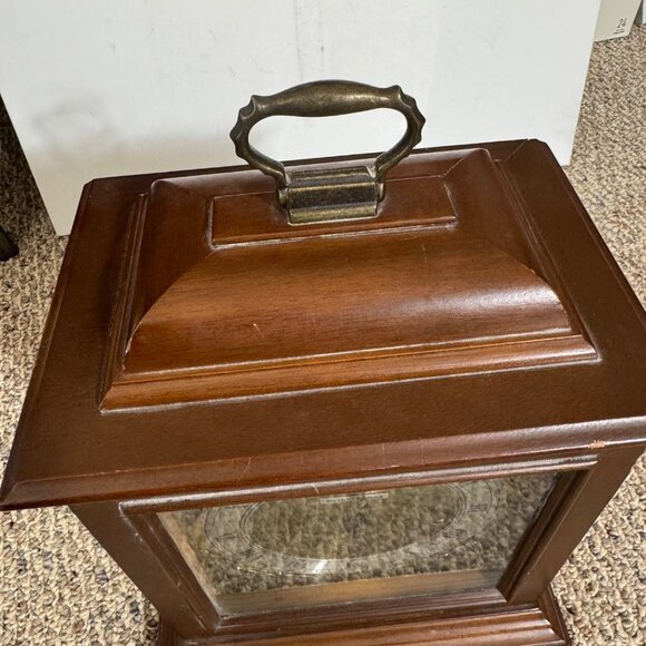 Vintage 1978 Jerome C. Ore Seth Thomas  Clock  Brass Movement & Roman Numerals - Picture 9 of 10